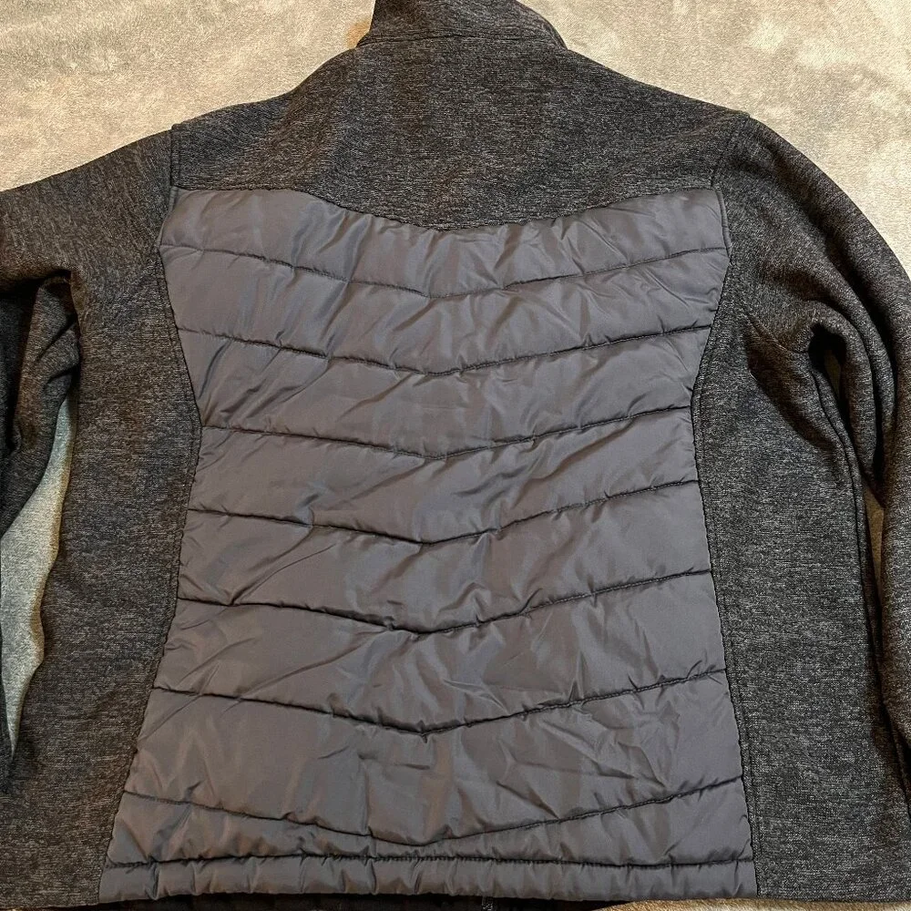 NRA mens jacket XL Grey Melange